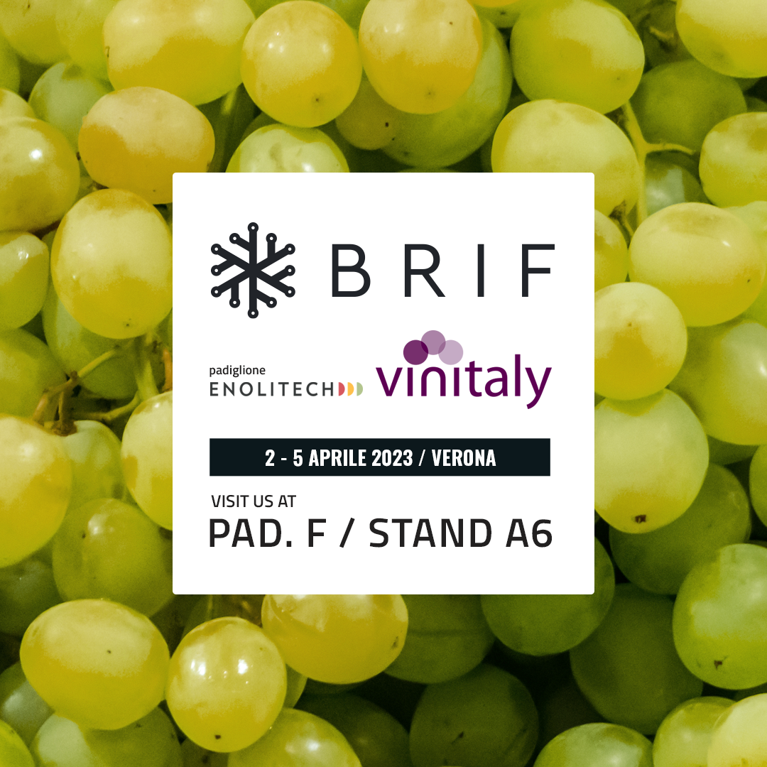 Les systèmes de réfrigération du vin BRIF à VINITALY